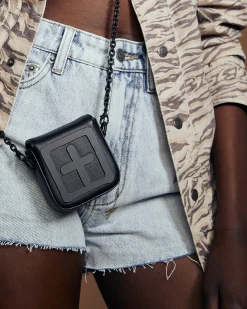 Hot Ksubi Mirco Kube Bag Black