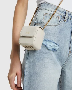 Fashion Ksubi Mirco Kube Bag Natural
