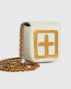 Fashion Ksubi Mirco Kube Bag Natural