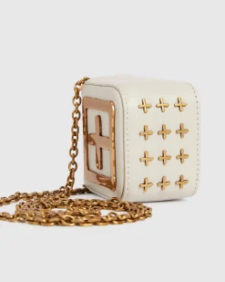 Fashion Ksubi Mirco Kube Bag Natural