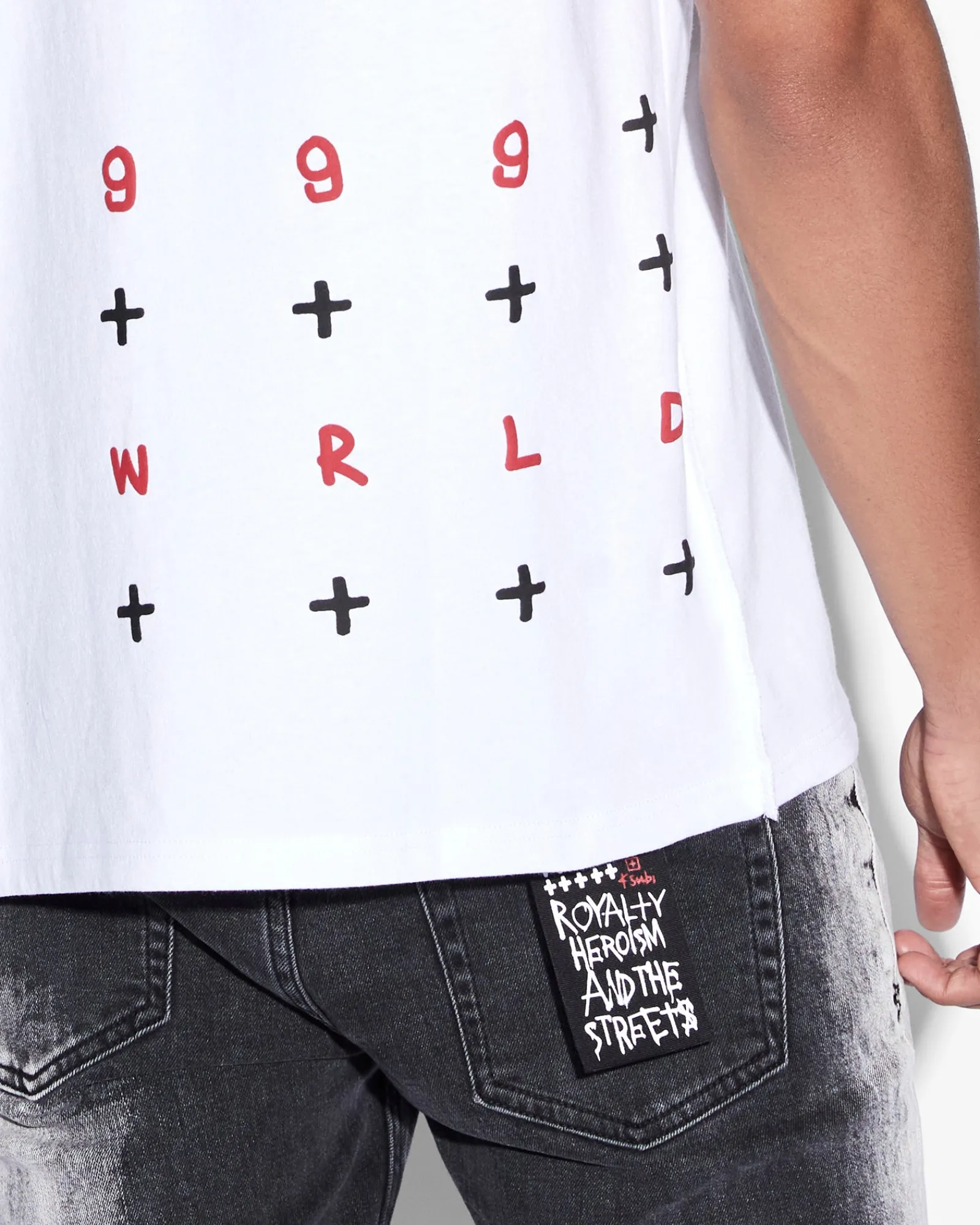 Flash Sale Ksubi Never Die Kash Ss Tee White