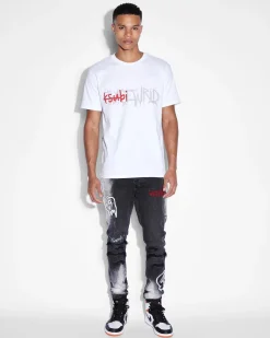 Flash Sale Ksubi Never Die Kash Ss Tee White