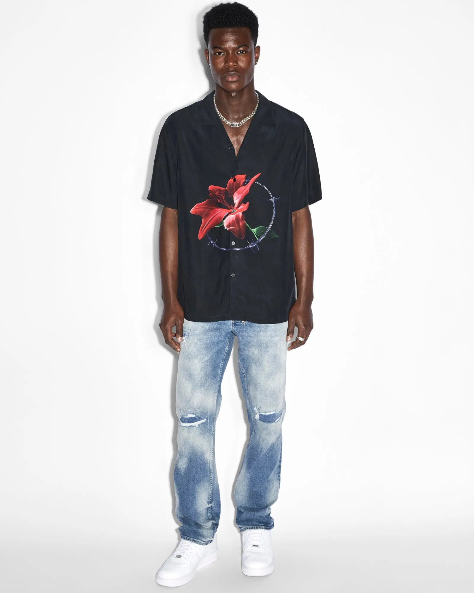 New Ksubi Nft Resort Ss Shirt Black