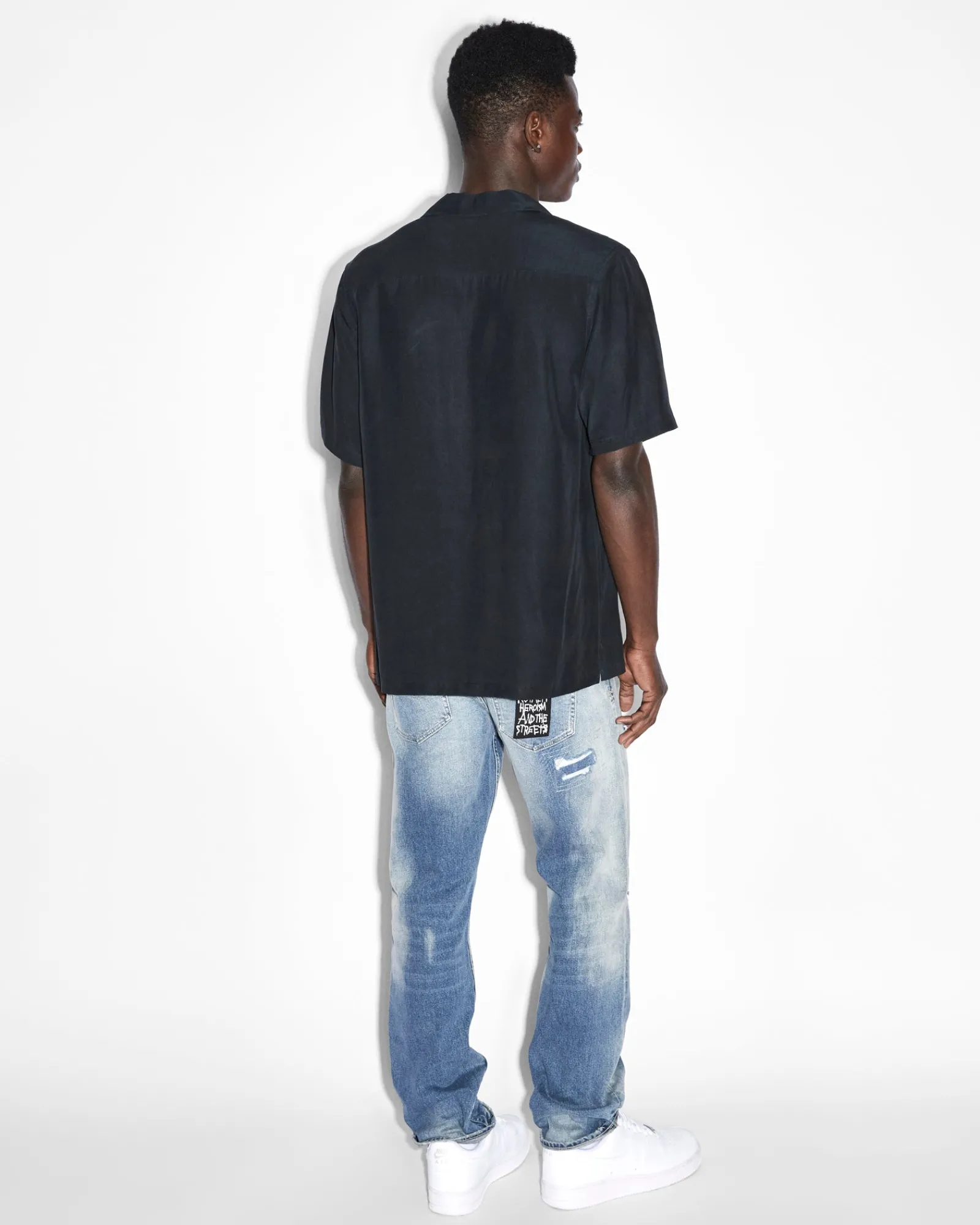 New Ksubi Nft Resort Ss Shirt Black