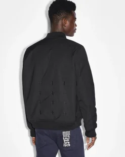 Discount Ksubi Nft Reversible Bomber Jacket Midnight