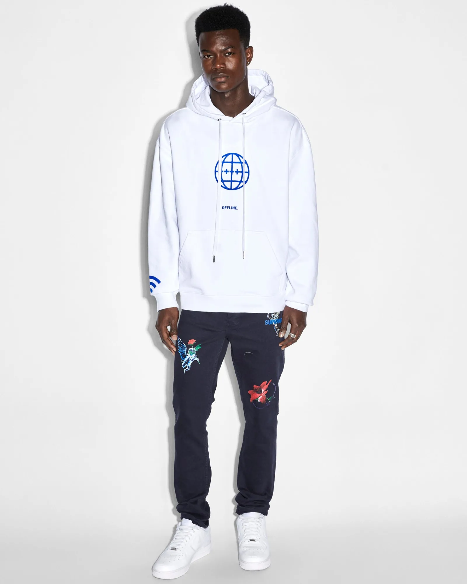 Outlet Ksubi Offline Biggie Hoodie Tru White