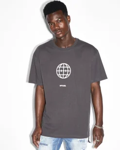 Sale Ksubi Offline Biggie Ss Tee Faded Black