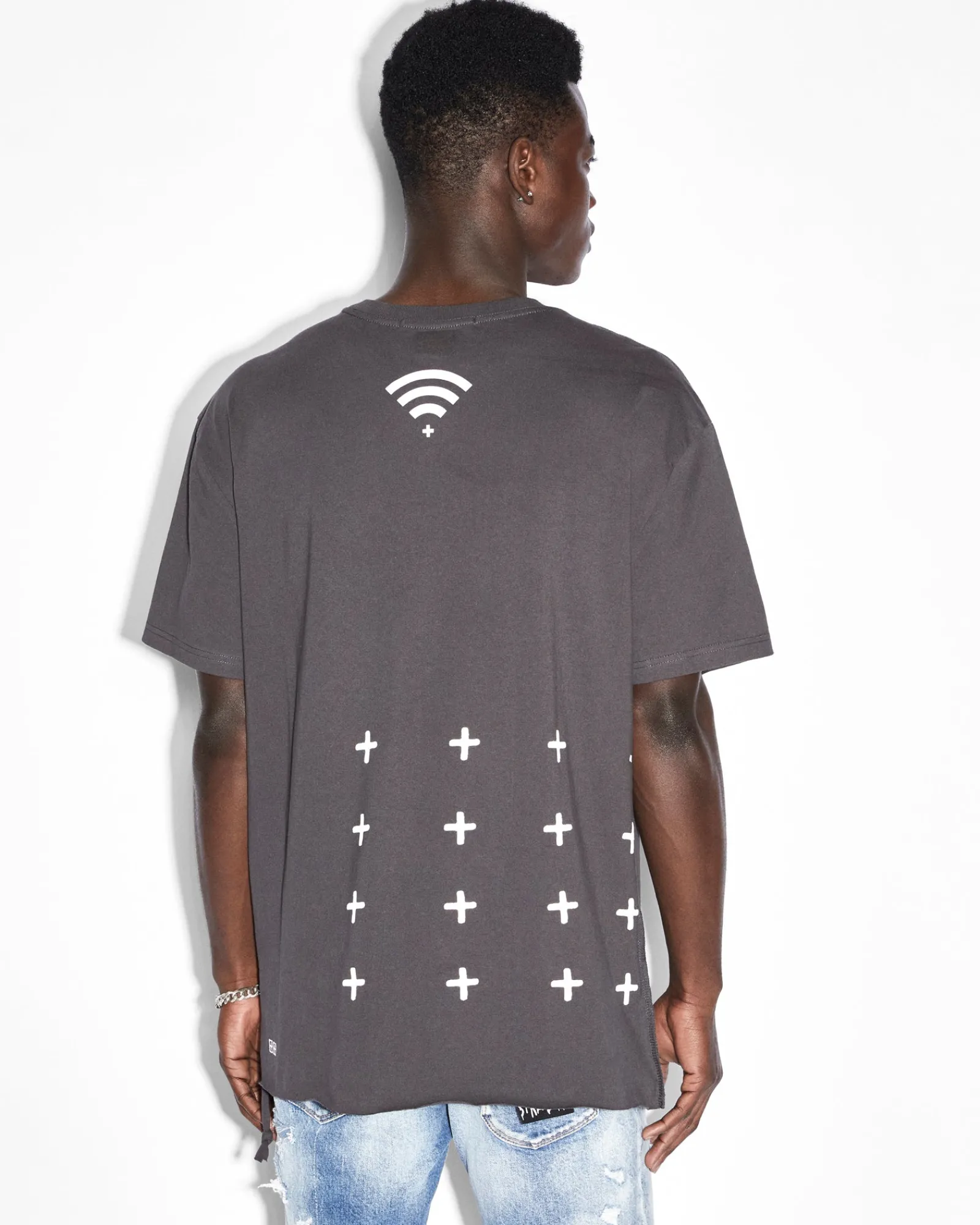 Sale Ksubi Offline Biggie Ss Tee Faded Black