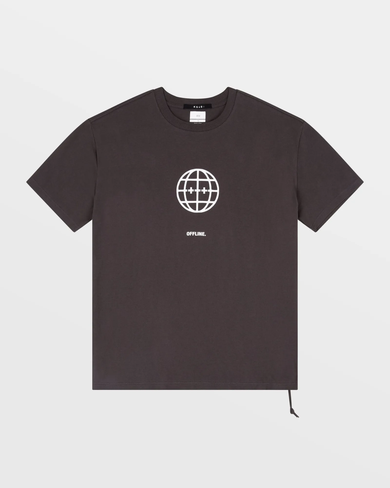 Sale Ksubi Offline Biggie Ss Tee Faded Black