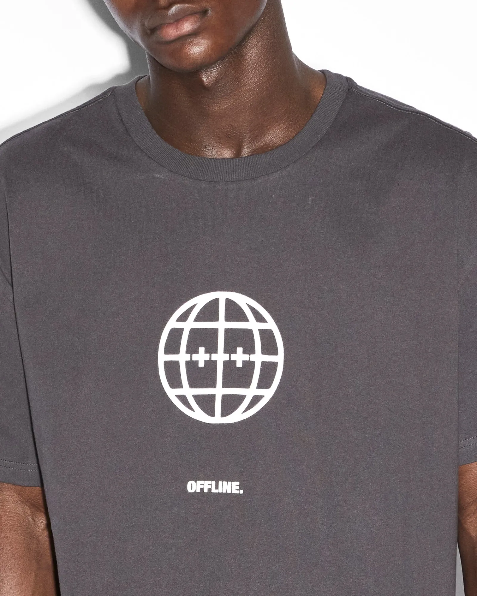 Sale Ksubi Offline Biggie Ss Tee Faded Black