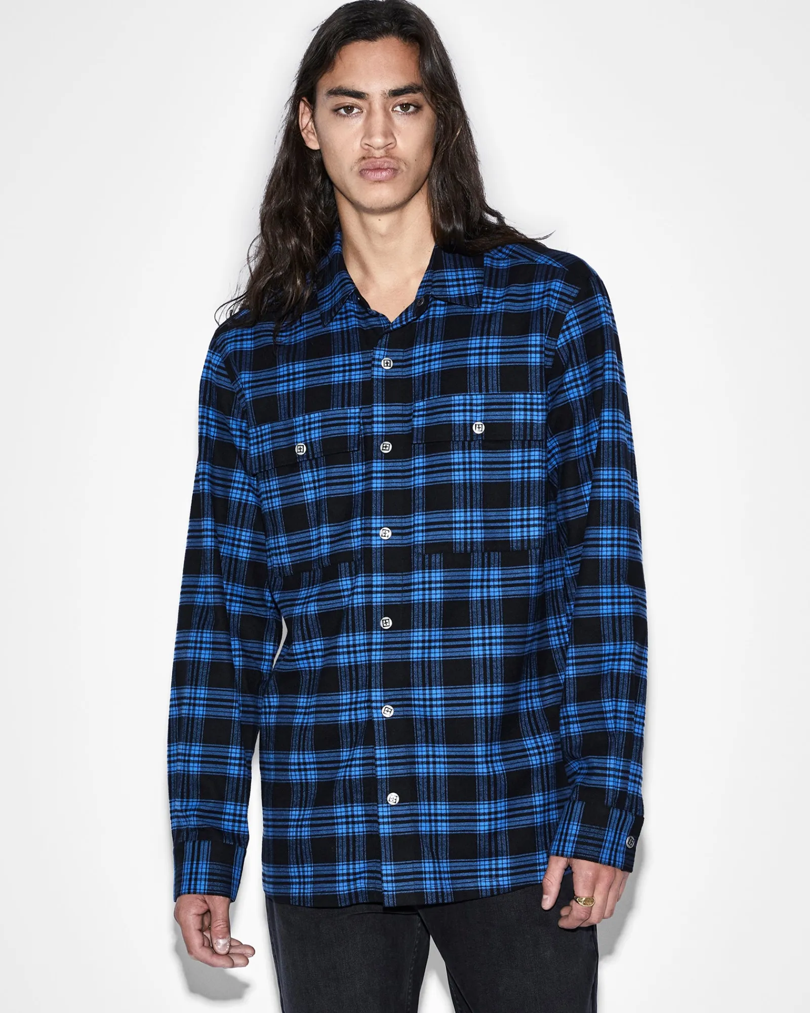 Flash Sale Ksubi Paradox Ls Shirt Blue