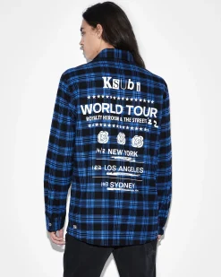 Flash Sale Ksubi Paradox Ls Shirt Blue