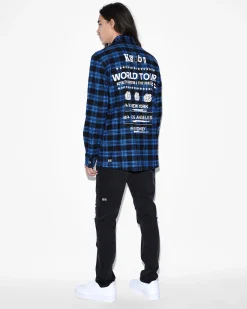 Flash Sale Ksubi Paradox Ls Shirt Blue
