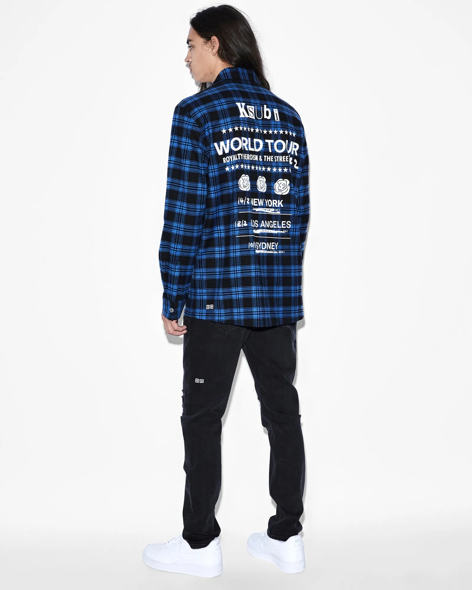 Flash Sale Ksubi Paradox Ls Shirt Blue