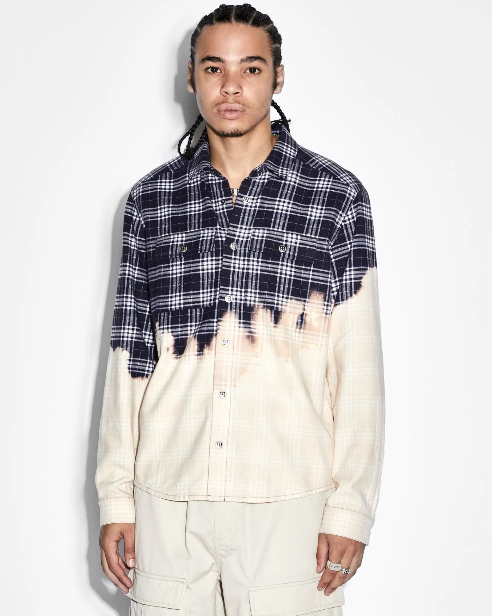 Online Ksubi Paradox Ls Shirt Check