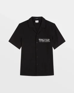 Fashion Ksubi Paste Up Resort Shirt Black
