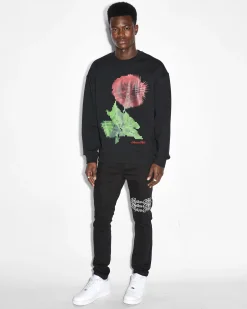 Cheap Ksubi Pixel Biggie Crew Jet Black