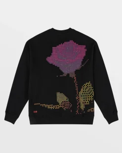 Cheap Ksubi Pixel Biggie Crew Jet Black