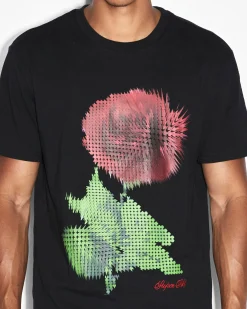 Shop Ksubi Pixel Kash Ss Tee Jet Black