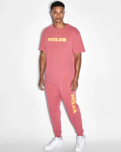 Best Sale Ksubi Pixel Sign Biggie Ss Tee Sundown