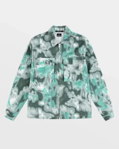Sale Ksubi Program Ls Shirt Green Dye