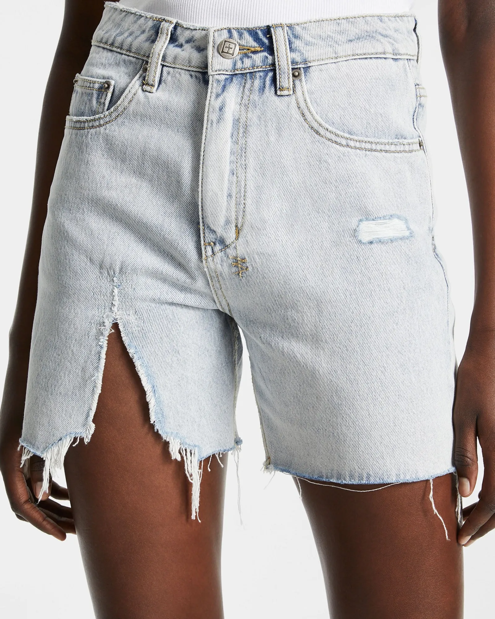 Discount Ksubi Racer Short Muse Ripped