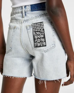 Discount Ksubi Racer Short Muse Ripped