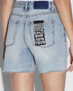 Hot Ksubi Racer Short Trashed Liftime