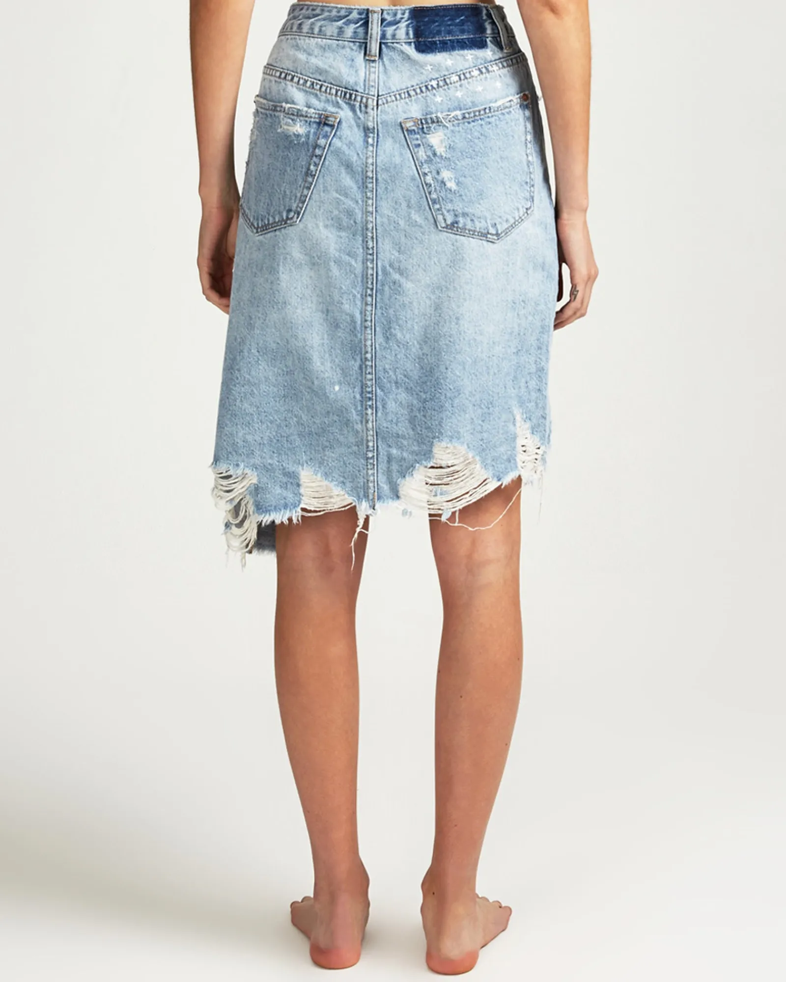 Flash Sale Ksubi Rap Midi Skirt Dirty Harry