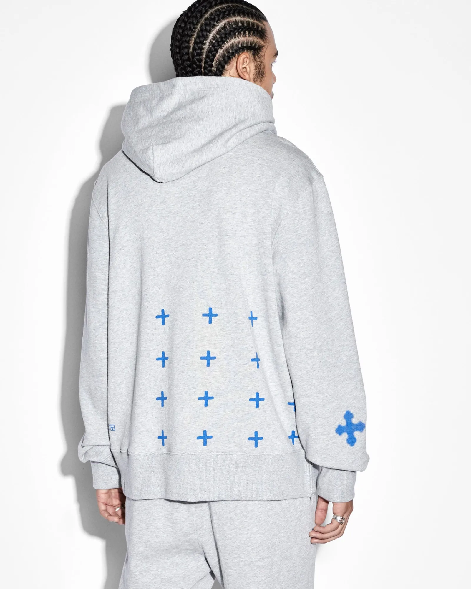 Hot Ksubi Right Time Kash Hoodie Grey Marle