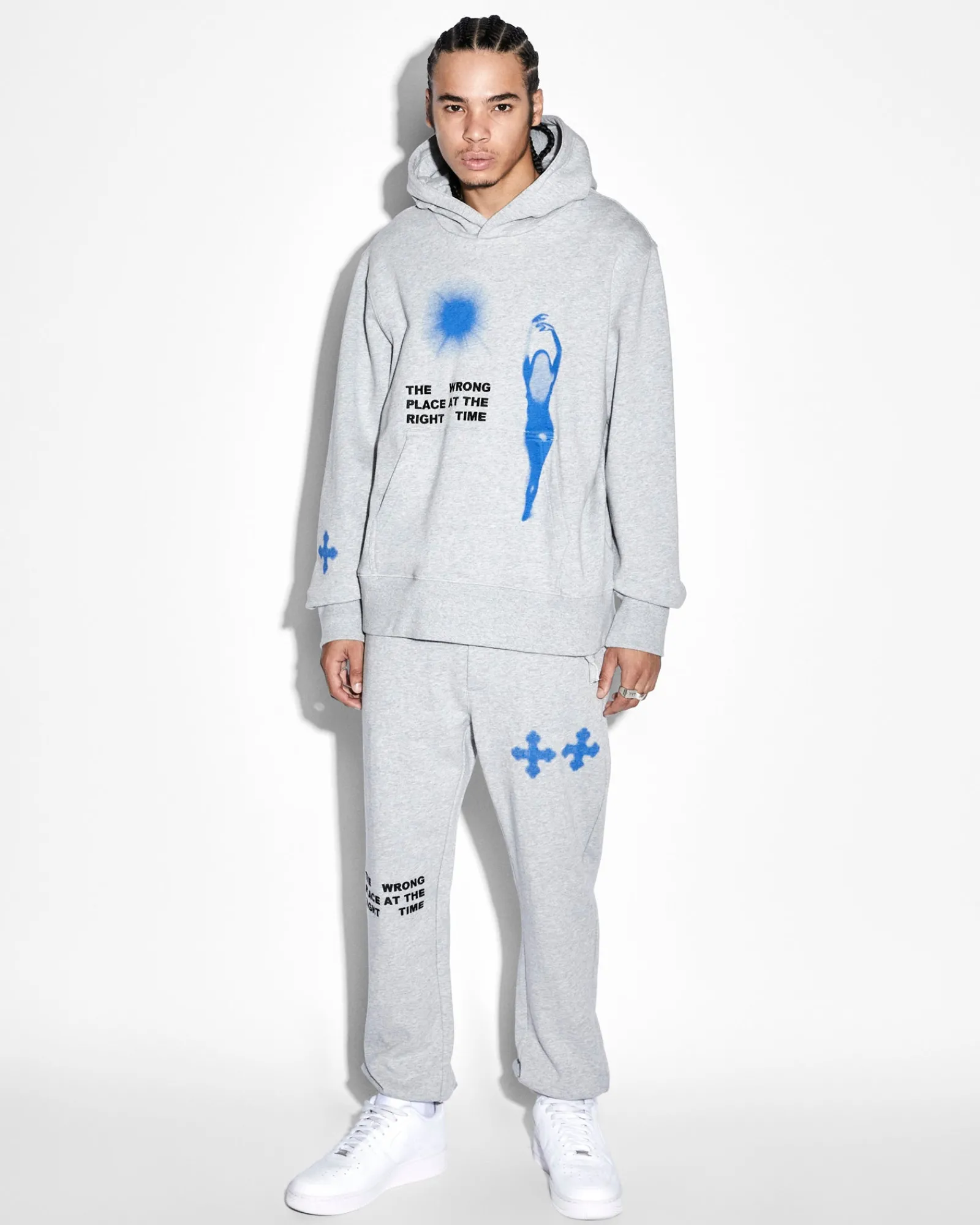 Hot Ksubi Right Time Kash Hoodie Grey Marle