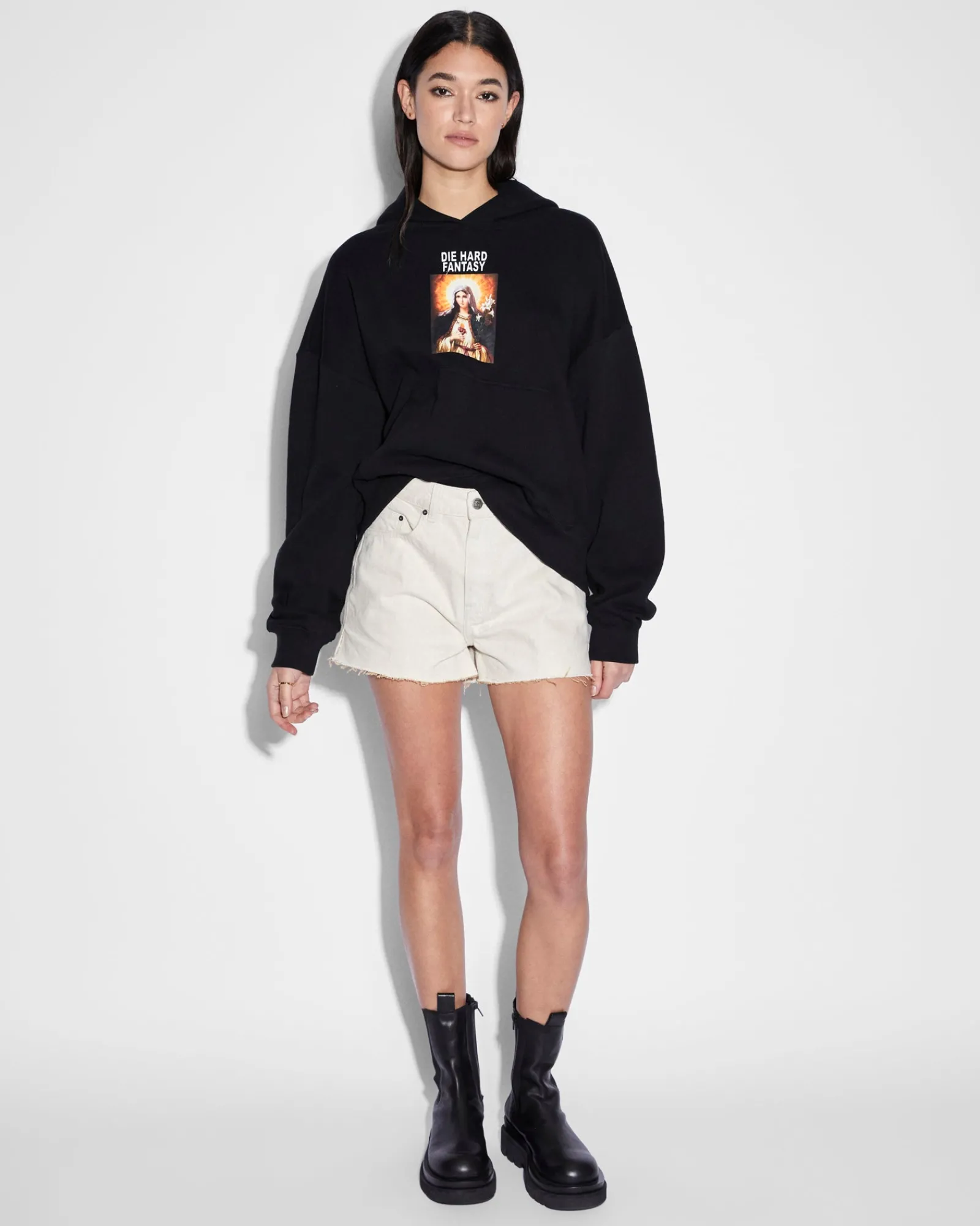 Best Ksubi Rise N Hi Short Ecru
