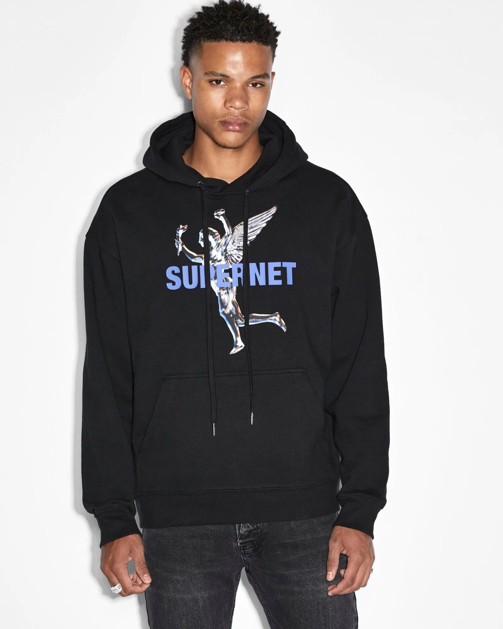 Online Ksubi Rolls Biggie Hoodie Jet Black