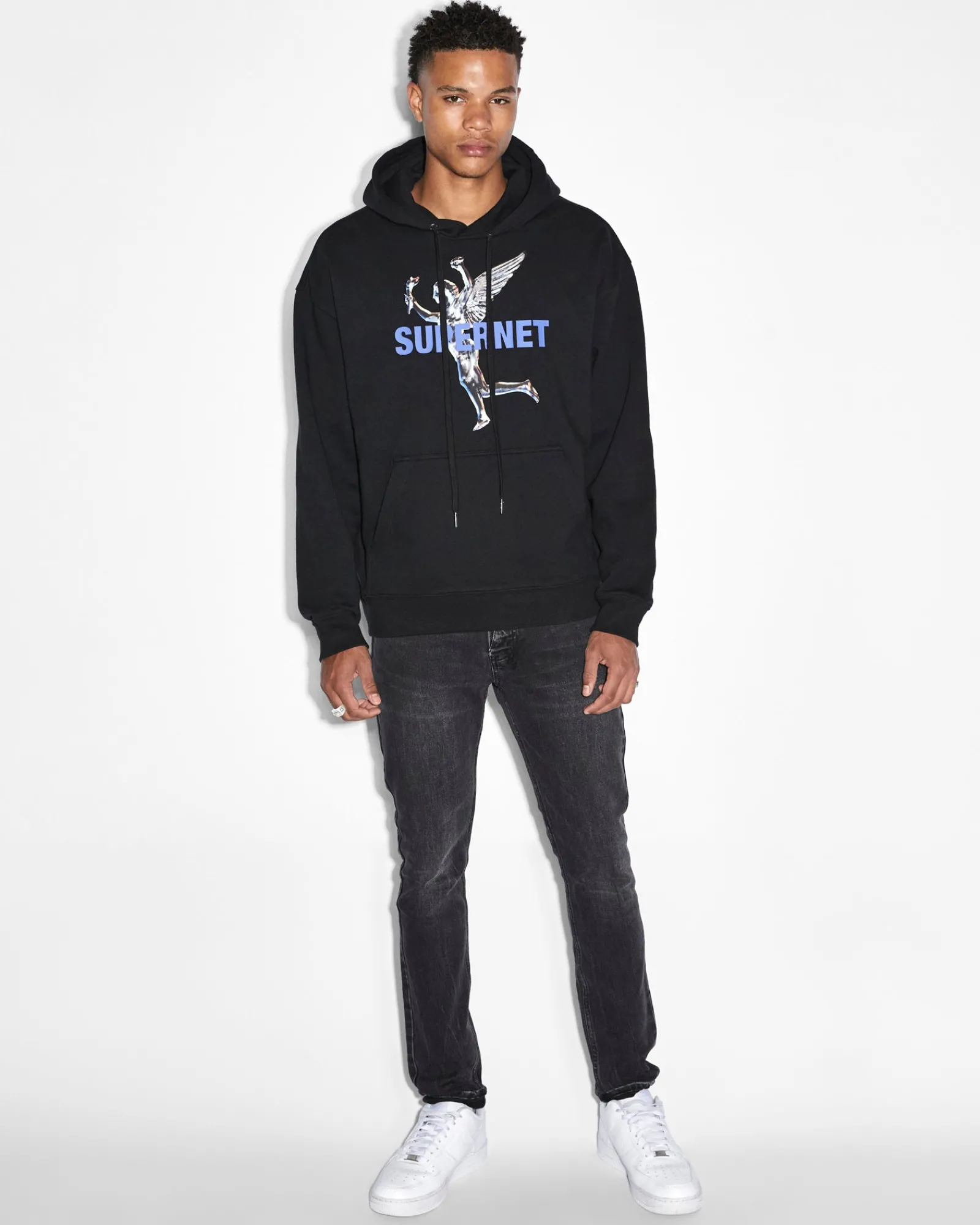Online Ksubi Rolls Biggie Hoodie Jet Black