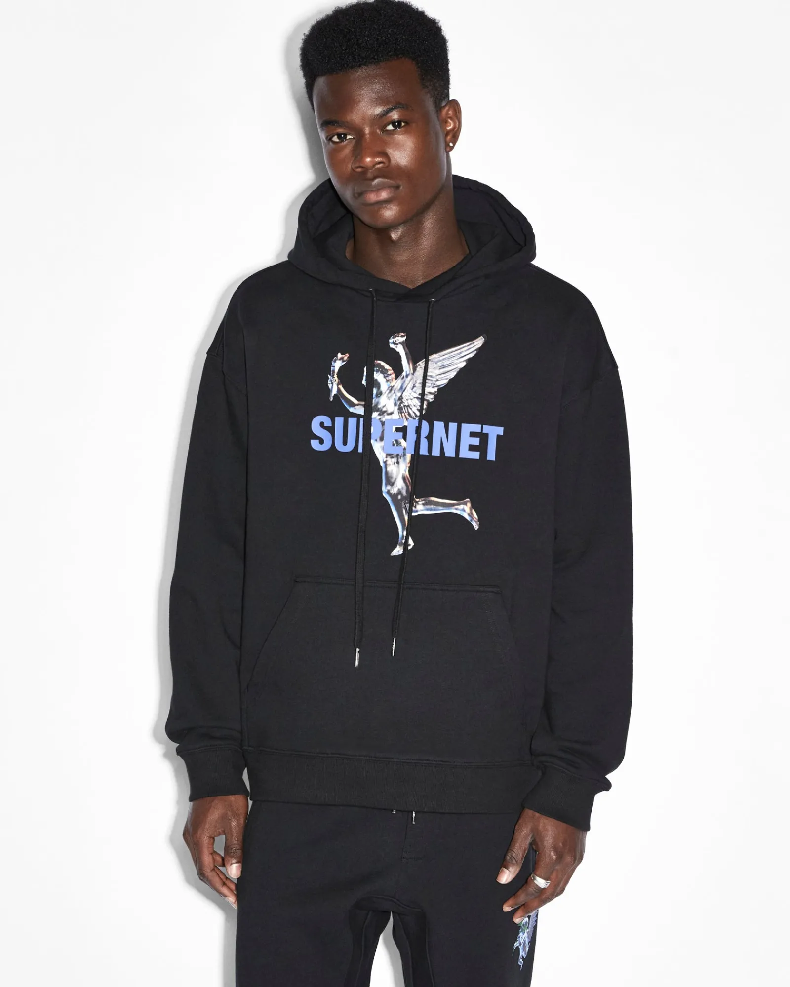Online Ksubi Rolls Biggie Hoodie Jet Black
