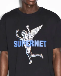 Shop Ksubi Rolls Biggie Ss Tee Jet Black