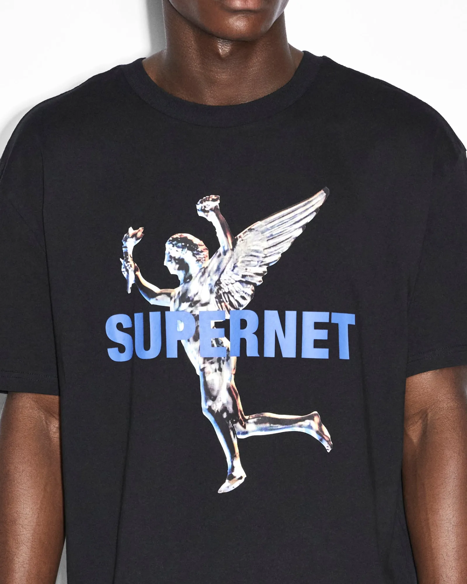 Shop Ksubi Rolls Biggie Ss Tee Jet Black