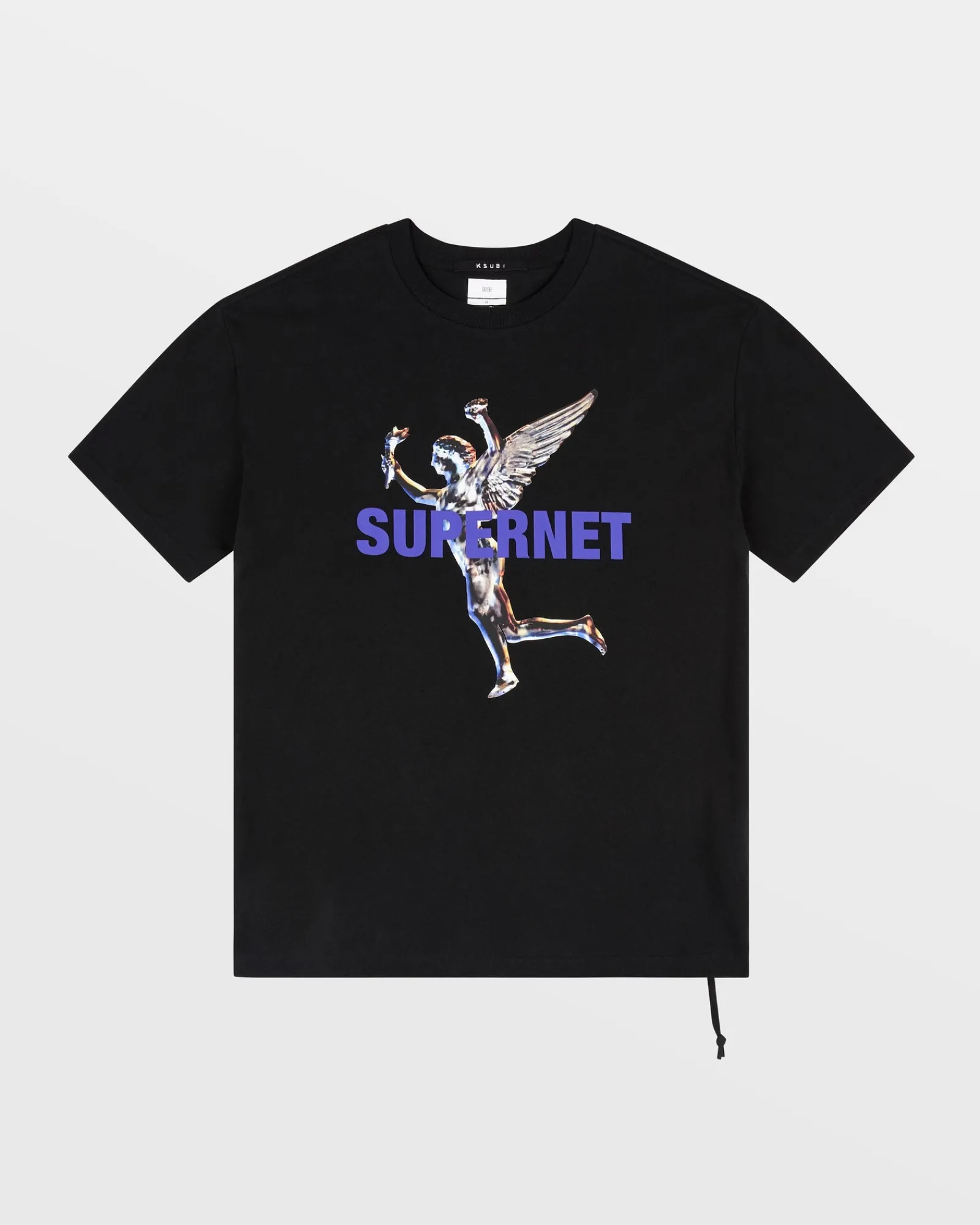 Shop Ksubi Rolls Biggie Ss Tee Jet Black