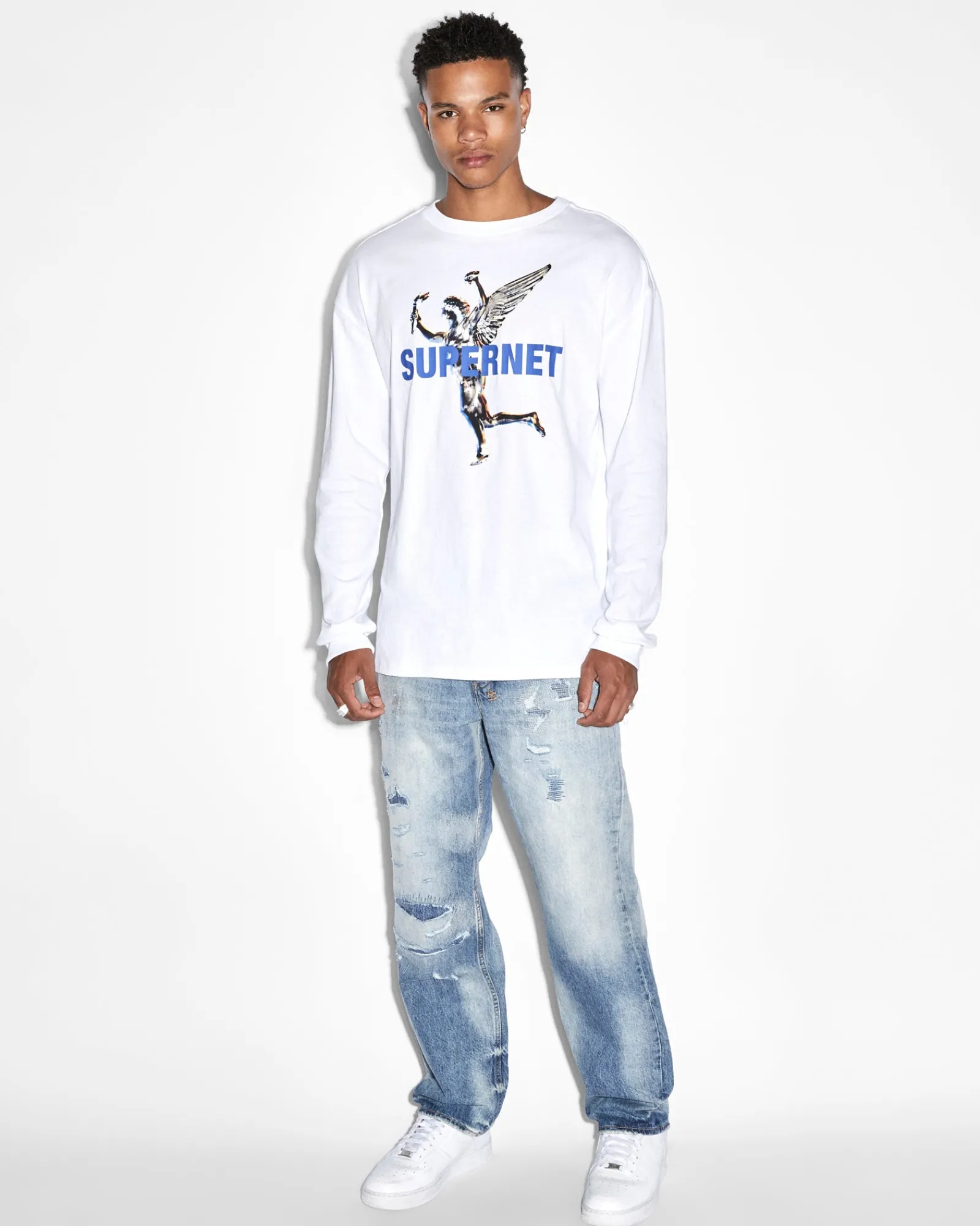 Online Ksubi Rolls Kash Ls Tee Tru White