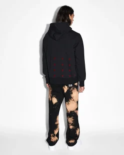 Best Sale Ksubi Rose Garden Kash Hoodie Jet Black