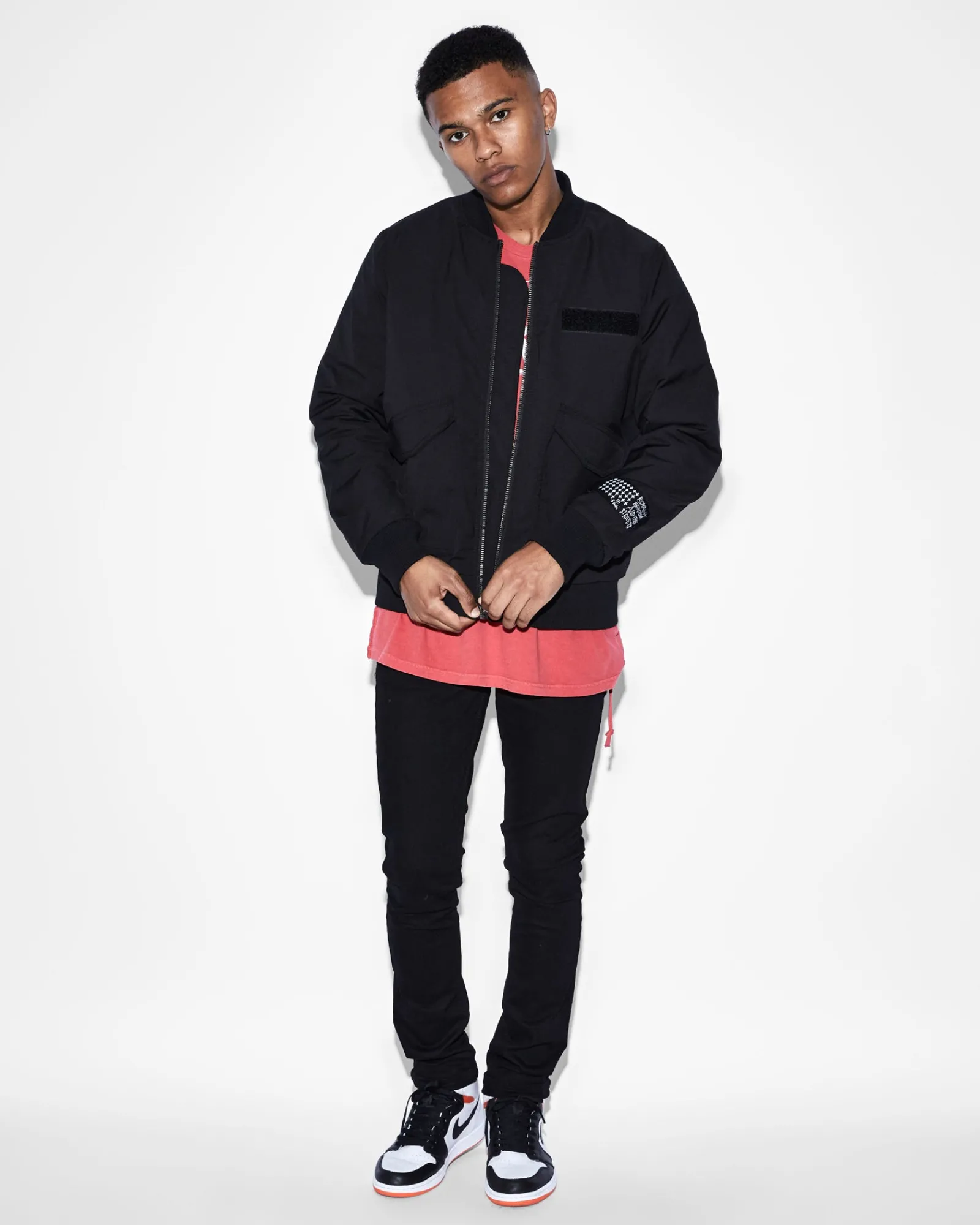 Store Ksubi Royalty Bomber Jacket Black
