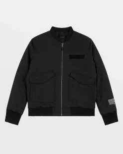 Store Ksubi Royalty Bomber Jacket Black
