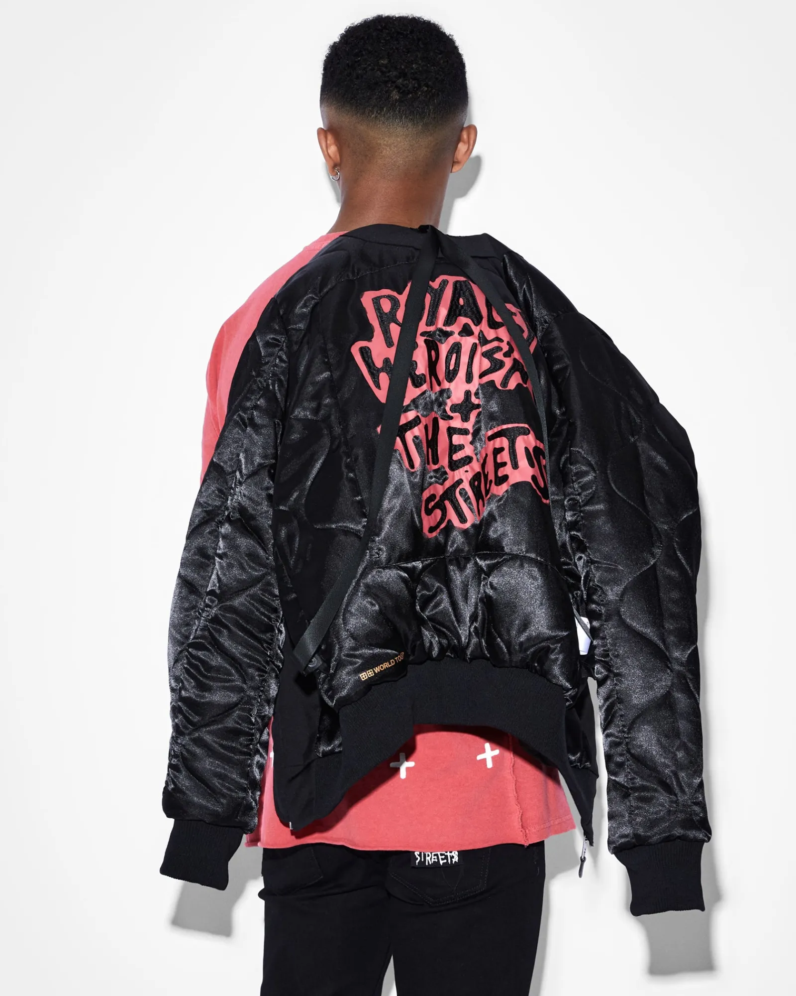 Store Ksubi Royalty Bomber Jacket Black