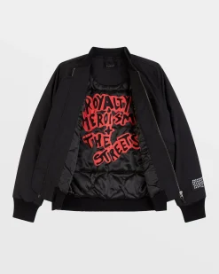 Store Ksubi Royalty Bomber Jacket Black
