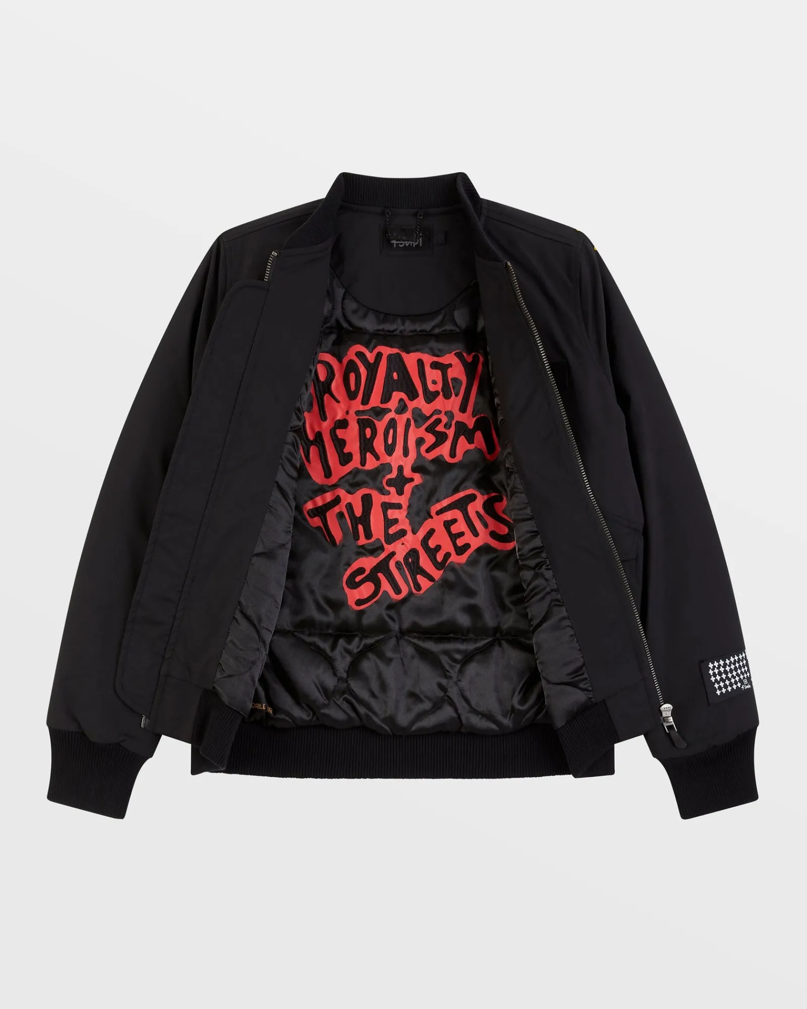 Store Ksubi Royalty Bomber Jacket Black