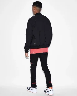 Store Ksubi Royalty Bomber Jacket Black