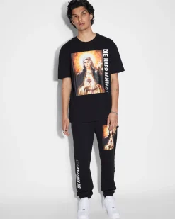 Shop Ksubi Saint Lofi Trak Jet Black