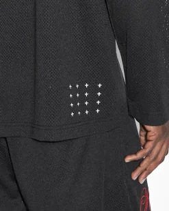 Store Ksubi Scripted Hockey Jersey Black