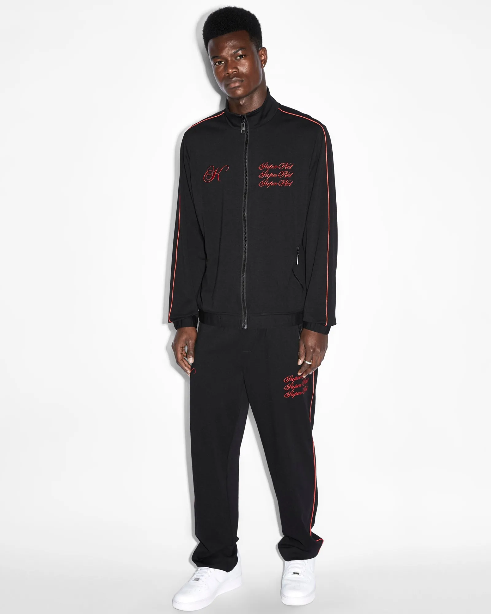 Store Ksubi Scripted Synthesis Pant Black/Red
