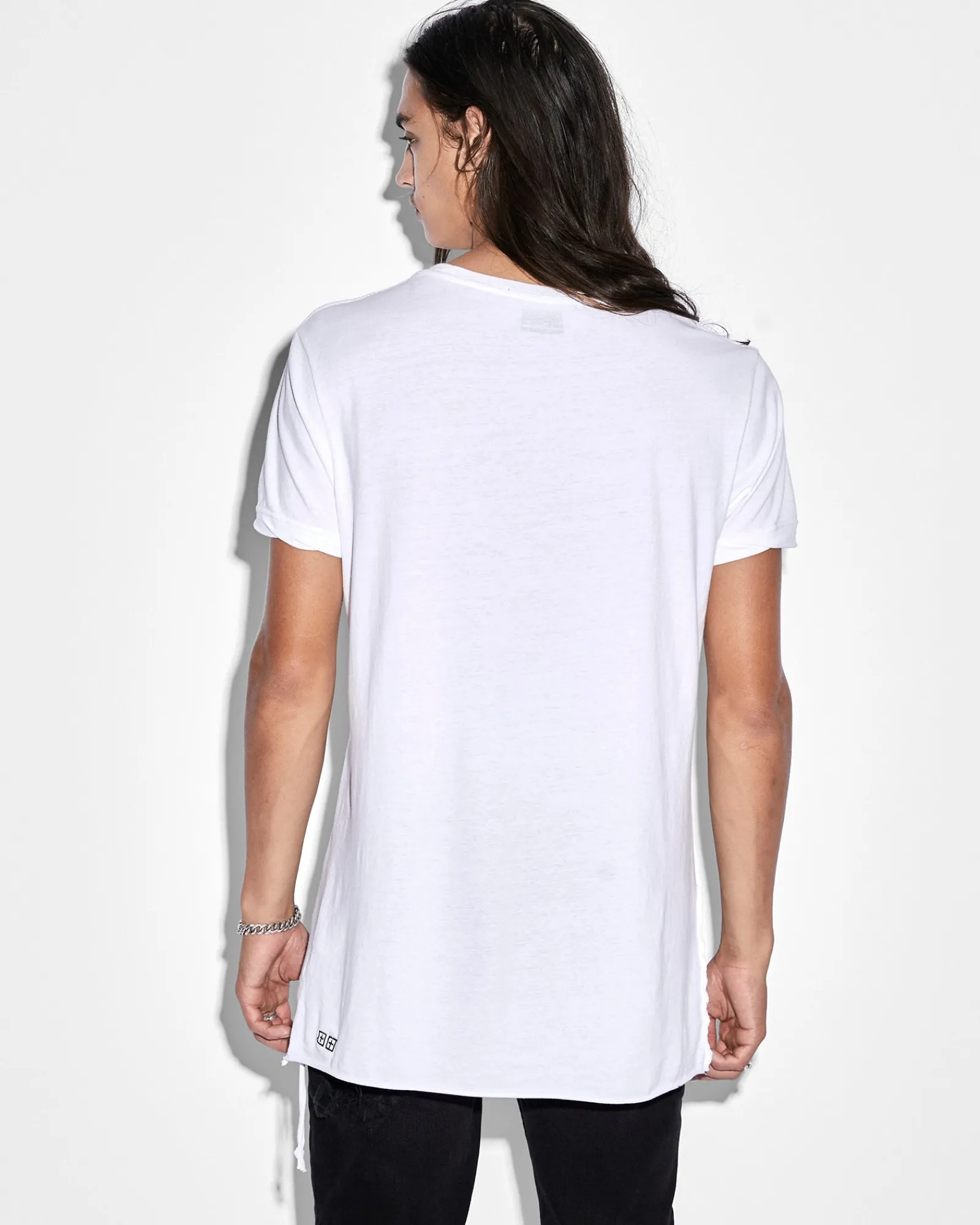 Clearance Ksubi Seeing Lines Ss Tee White